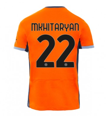 Inter Milan Henrikh Mkhitaryan #22 Replica Third Stadium Shirt 2023-24 Short Sleeve